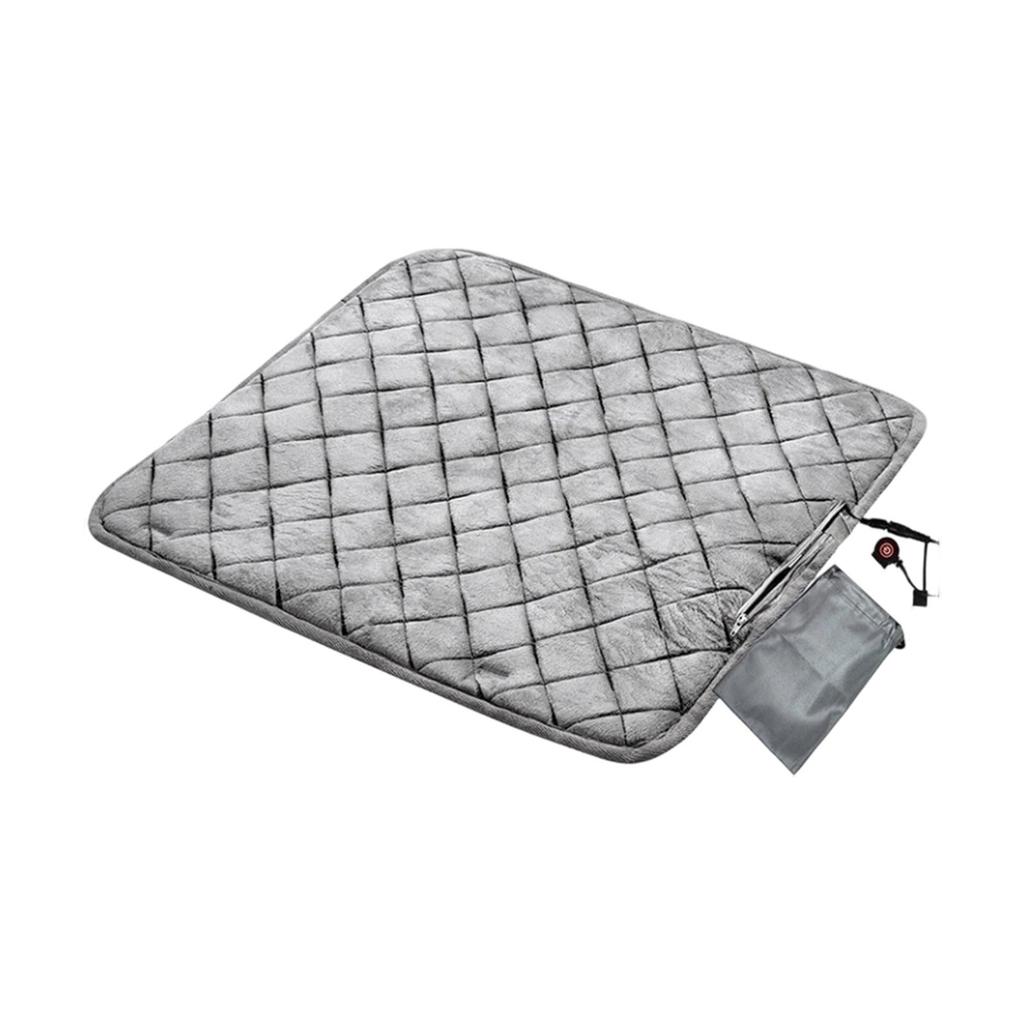 Multifunctional USB Heated Seat Cushion Electric Thermal Pad Adjustable Chair Heating Pad for Office Home Stadium Sports