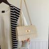 Popular fashion woven small bag 2025 new chain shoulder crossbody
