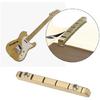 6 String Electric Guitar Brass Nut 42mm Length Adjustable Screw Mechanism For Personality String Height Setups