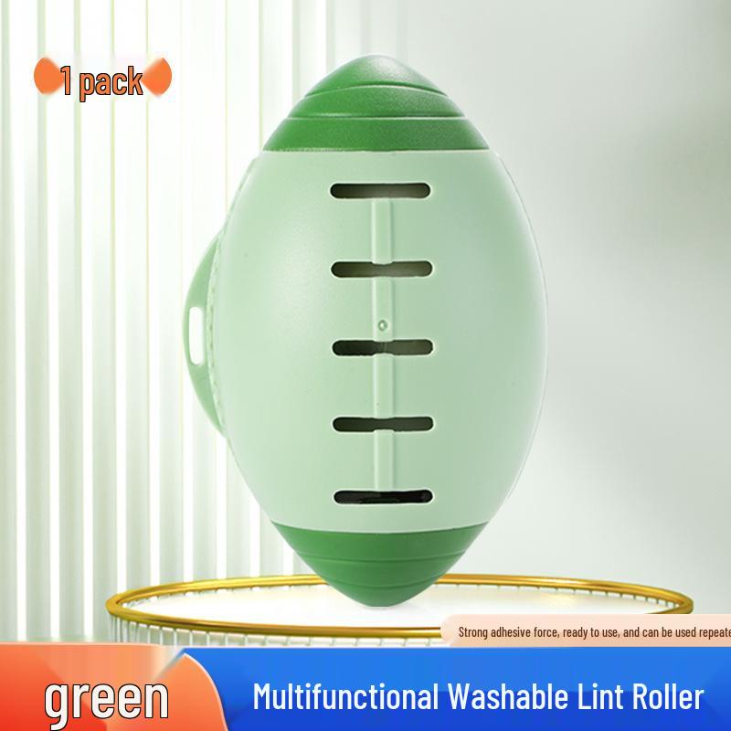 Portable Washable Lint Roller - Strong Hair, Dust, and Lint Remover for Clothes and Home Cleaning