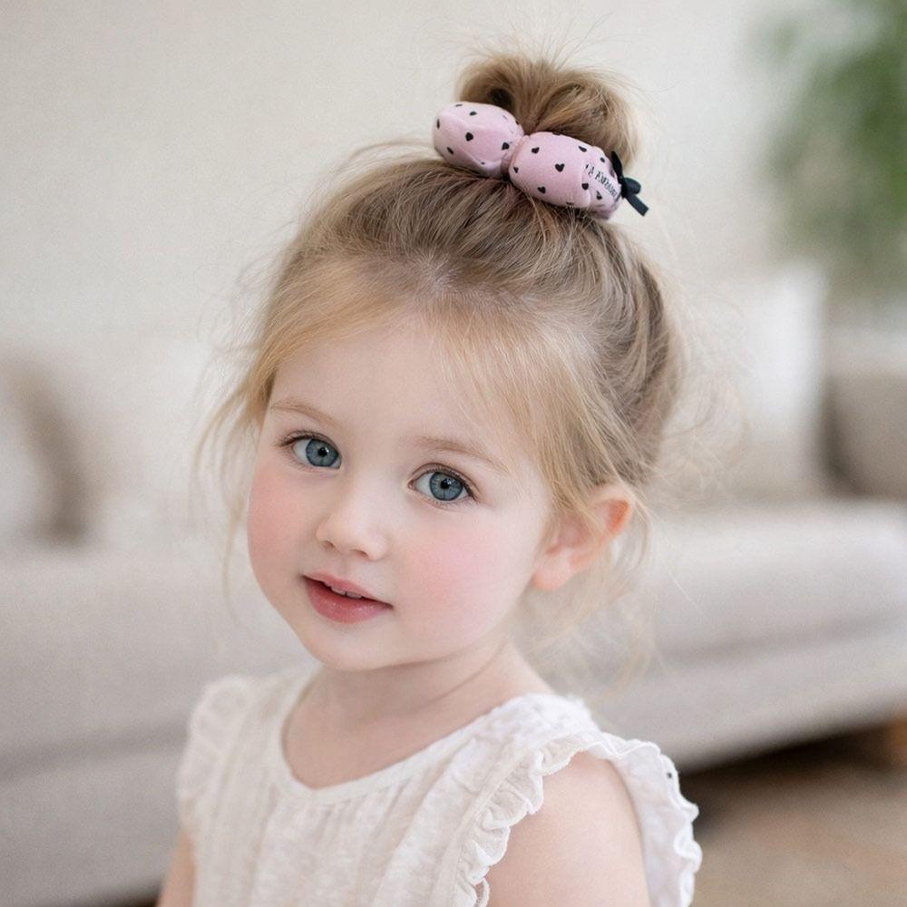 Ornament Hair Band Elastic Hair Tie Ring New Flower Scrunchies  Daily Accessories