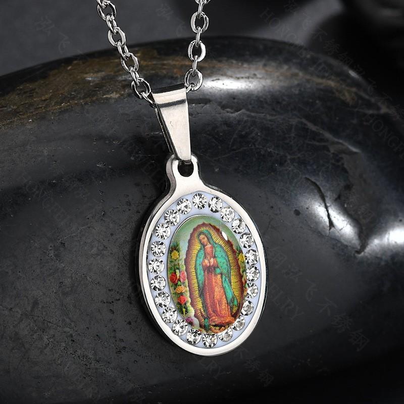 European and American Palace Retro Style Oval Zircon Pendant Necklace High-end Women s Simple Pendant 60CM(Necklace)