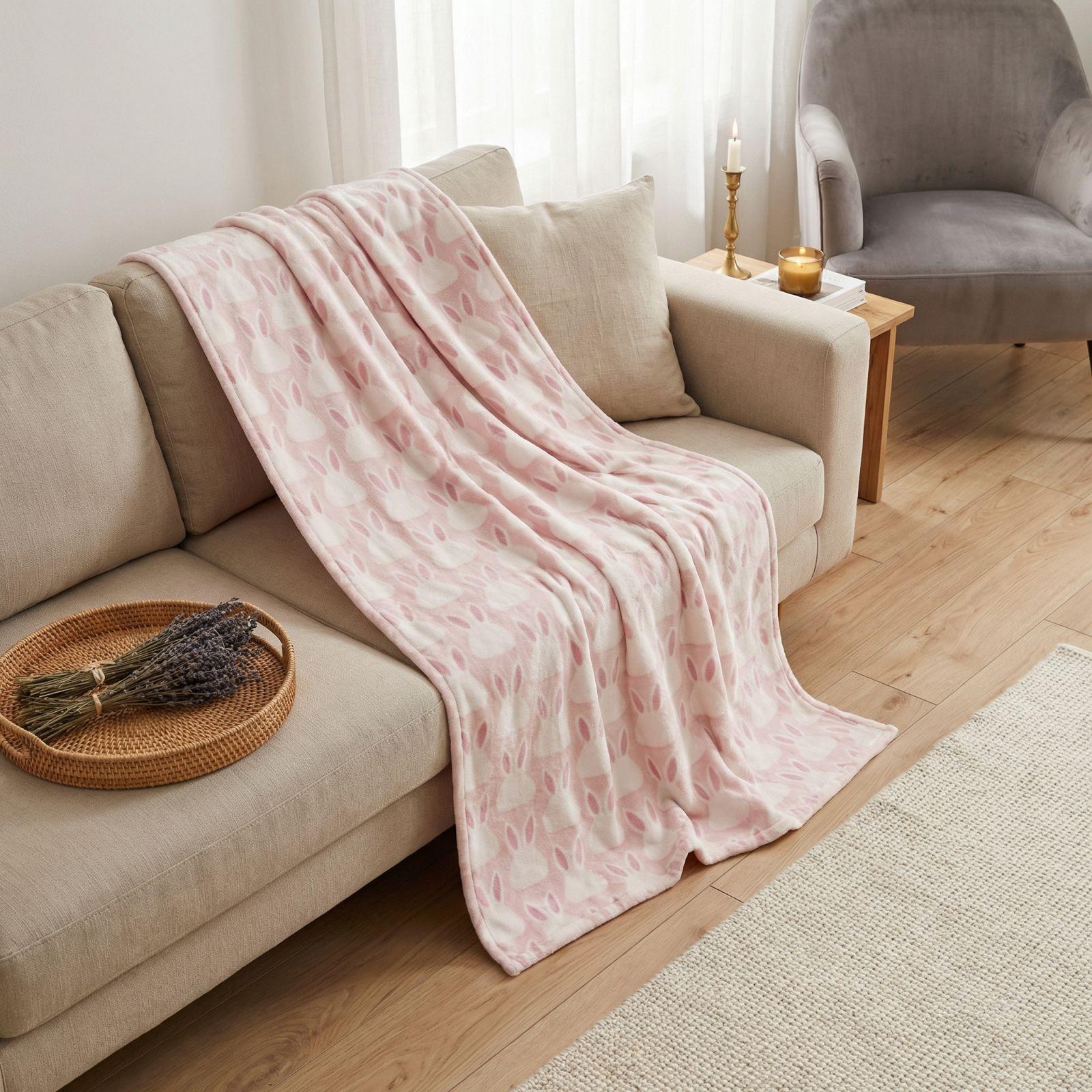 

Star Blanket, Blanket, Plush Blanket, Flannel Blanket, Different Sizes. S білий