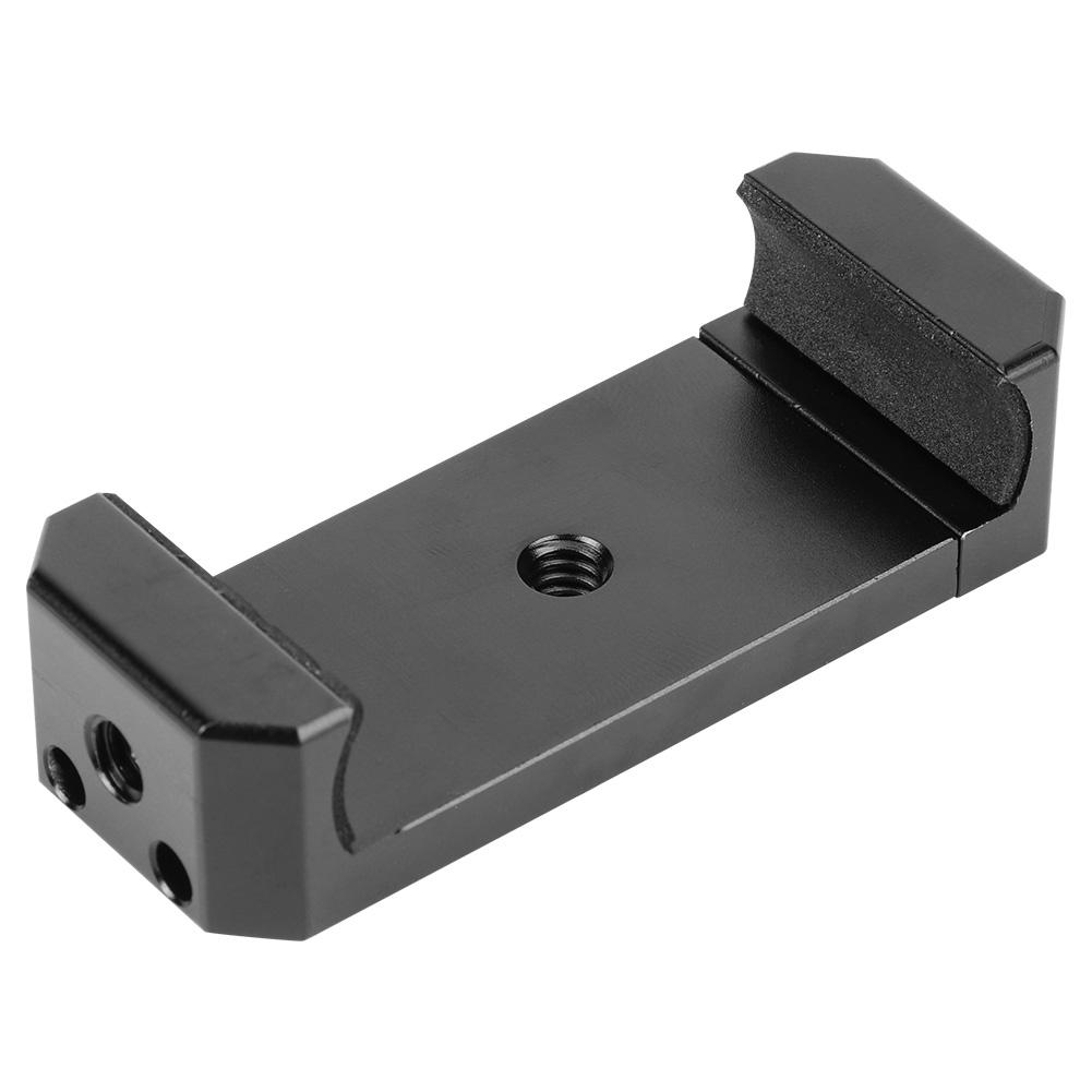 1Pcs Aluminum Alloy Mobile Phone Clip Holder Extendable Phone Clip Bracket Stand