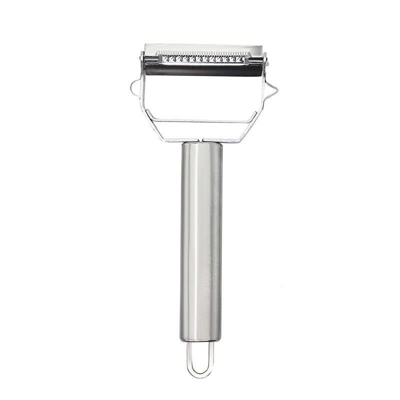 Double-Sided Stainless Steel Grater & Multi-Functional Peeler Knife