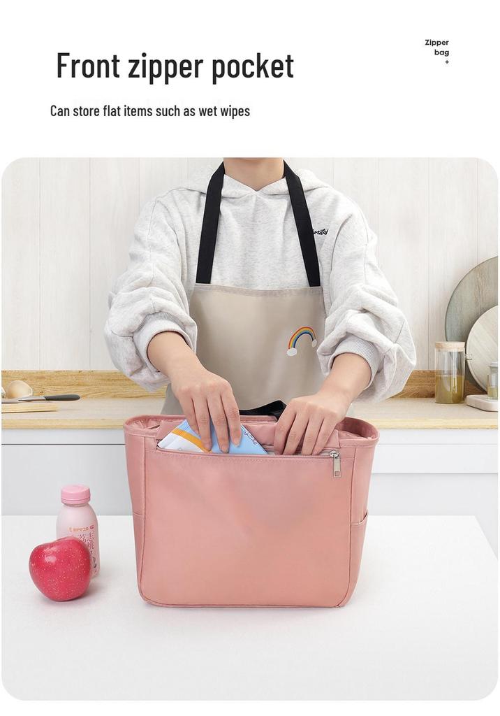 Insulated Lunch Bag for Office Workers - Thickened, Handheld, Perfect for Meals and Snacks