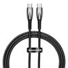 Durable Flexible USB-C Fast Charging Cable 100W 1m Black