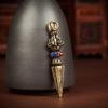 Brass Vajra Pestle Keychain and Car Pendant Ornaments