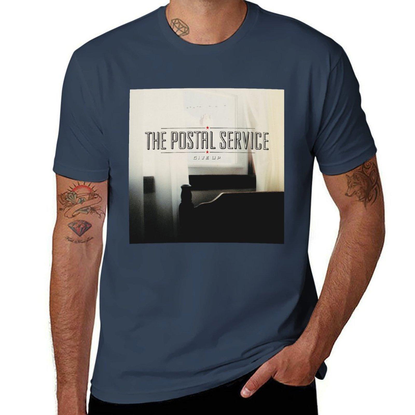 The Postal Service Give Up Tshirt Holiday Party Tee Shirt S