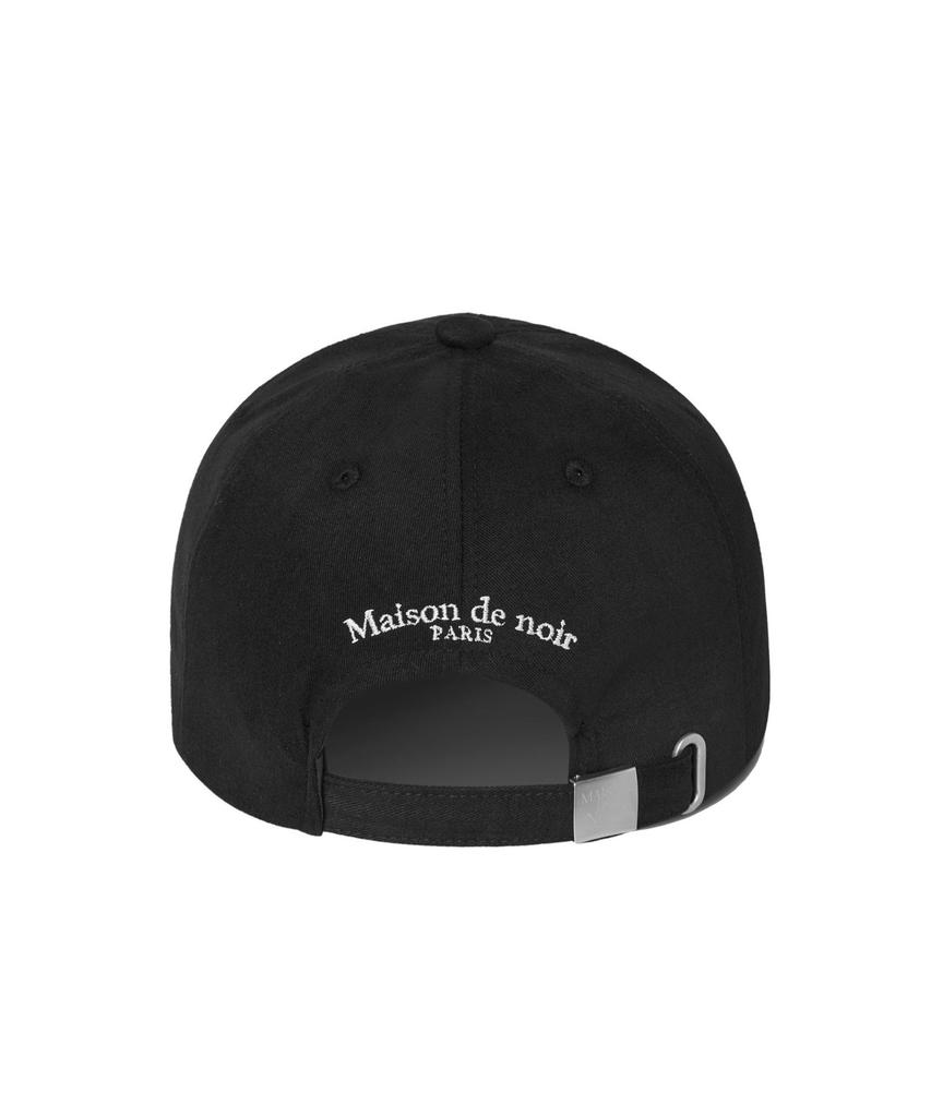 Mejongdeunua Mignon Logo Cap Black