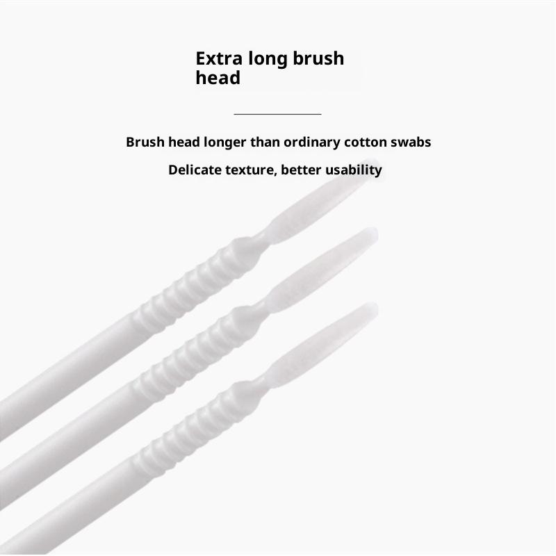 100Pcs Disposable Micro Brush Applicator Microswabs For Eyelash Extension Removing Tools, Mini Cotton Swab Brushes For Makeup