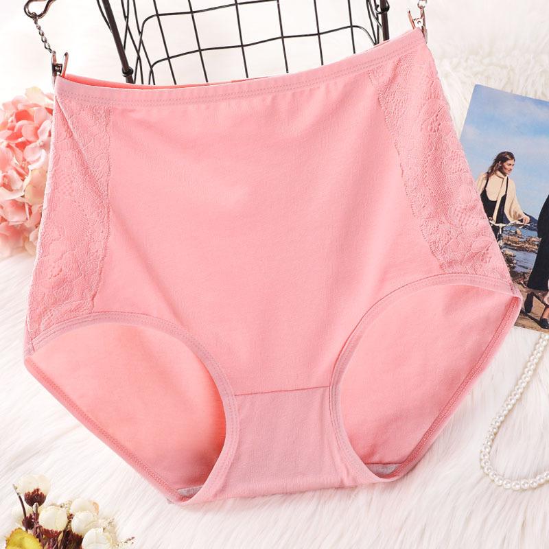 

Большие женские кружевные трусики красного цвета XL светло-розовый