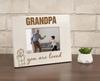 Darling Souvenir MADE WITH LOVE Engraved Table Top Photo Frame Wooden Grandpa You Are Love Quotes White Picture Frame