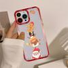 Christmas Cartoon New Year Gift Phone Case For iPhone 16 15 14 13 12 11 Pro Max XS X XR Mini Protective Cover