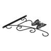 11.3x9.8x0.6in Iron Hanging Plant Bracket  Terrace Plant Hanging Rack