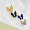 2023 Neuer Trend Klassisch 925 Sterling Silber Beliebte Marke Ohrringe Für Damen Verlobung Luxuriöser Schmuck Schmetterling Diamant Ohrringe
