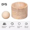 Wooden Dumpling Press Tool Dough Press for Dumplings Hand Pie Maker Rolling Machine Wood Kitchen Gadget for Dumplings