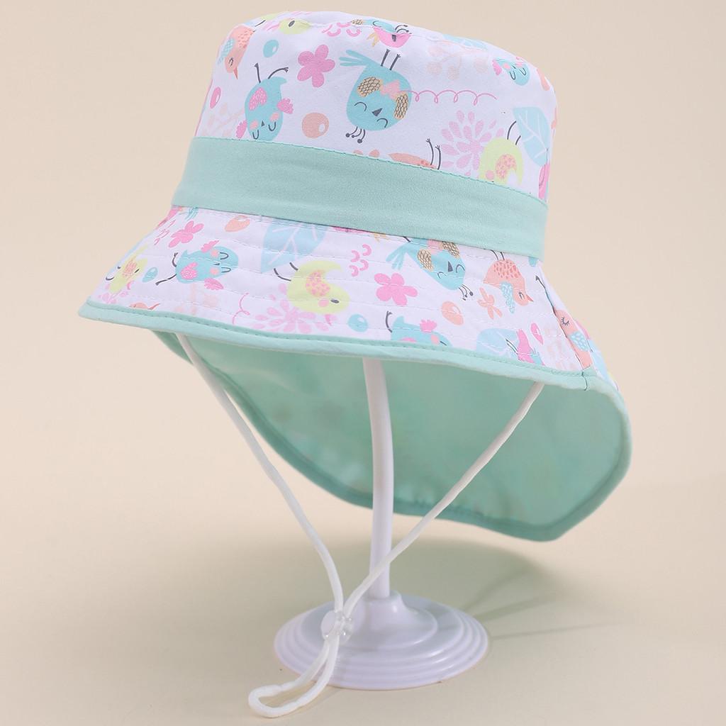 Unicorn Kids Fisherman Hat With Wide Brim For Summer Beach Sun Protection