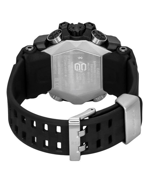Casio Montre pour homme G-Shock Master Of G-Land Mudmaster Analog Digital Smartphone Link Tough Solar GWG-B1000-1A 200M