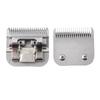 Silver Finish Pet Grooming Clipper Blade Stainless Steel Clipper Blade Pet Hair Cutting