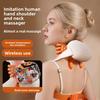Shiatsu Back and Neck Massager Deep Tissue Kneading Back Massager with Heat Neck Massage Massage Bionic Neck Shoulder Massager