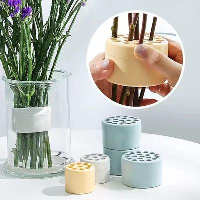 Plastic Flower Arrangement Magic Tool, Flowerpot Fixing Tool, Fresh Flower Bundle, Hand-made Spiral Flower Art, Spiral Bouquet, Landing