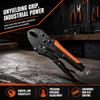 Anti-Slip Handle Locking Pliers Alloy Steel Screw Extractor Pliers Clamping Device  Woodworking Use