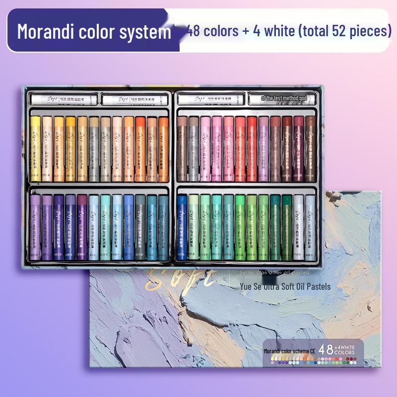 Super Soft Oil Pastels: Vibrant Colors, Safe & Odorless for Kids