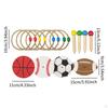 Toss Game Set Wooden Throwing Ferrule Gifts Family Hook Outdoor