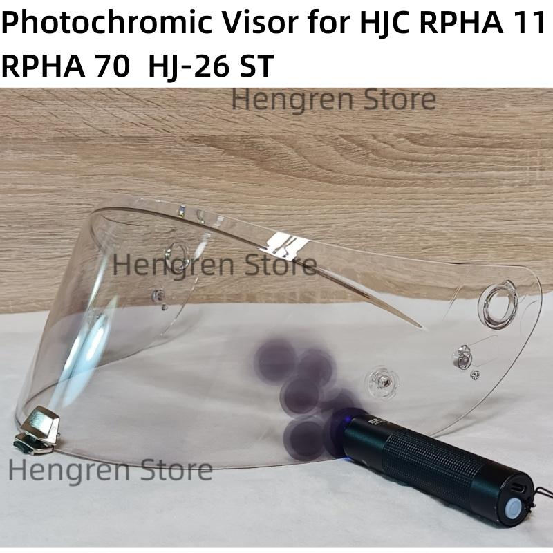 Photochromic Visor for HJC RPHA 11 RPHA 70 HJ-26 ST Full Face Helmet Lens Shield Cascos Para Moto Accessories Capacete ViewfindeSpeed Sensors 6