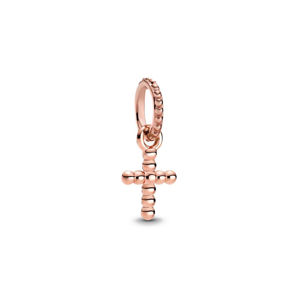 New Copper Rose Gold Lock Love Bow Tree Safety Buckle Charm Bead Fit For Bracelet Necklace Diy Women'S Boutique Jewelry