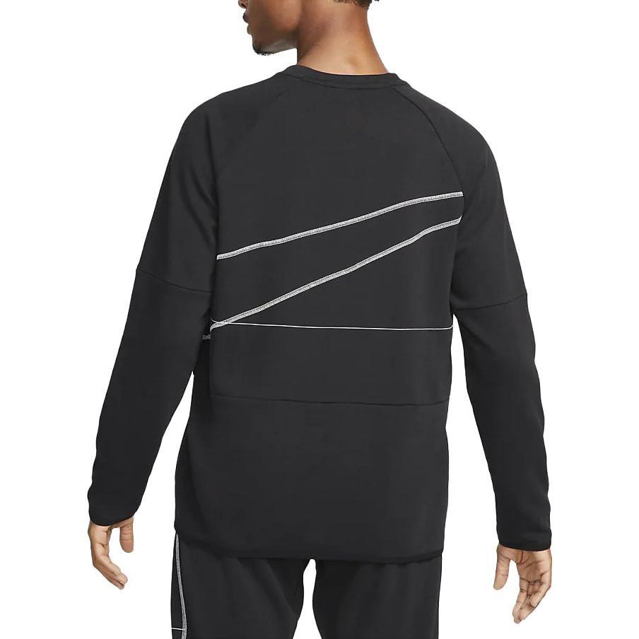 Nike Sweatshirts Men's Black Crew Neck Thin Regular DQ6622-355