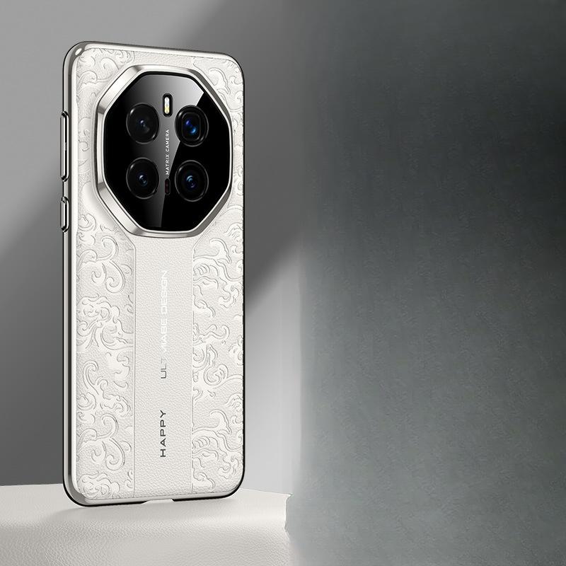 

Подходит для чехла для мобильного телефона Honor Magic7pro, в китайском стиле, с рисунком «Успех, облачный дракон», Honor All Inclusive 6por, роскошный мужской однотонный кожаный чехол Honor Maigc 6