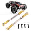 2Pcs Steering Rear Suspension Arm Tie Rod Steering Shaft Tie Rod for JLB 1Celsius10 Racing Truck