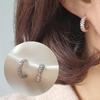 New Arrivals Open Run Arao Ring Bling earRing Cubic Elegant earRing Women