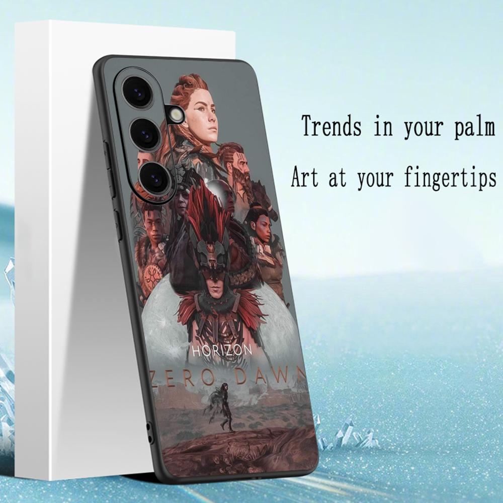

Horizon Zero Game design Phone Case For Samsung Galaxy S25 S24 S23 S22 S21 S20 Plus Ultra Note20 Limited Edition Soft Black Samsung S20 Plus