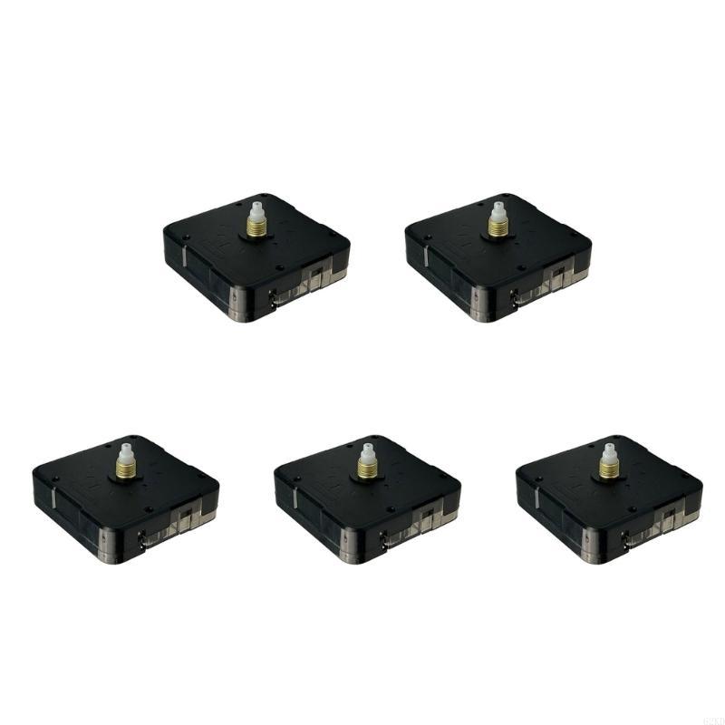 62KD Quartzs Clock Movement for Wall Clock Silents, Super Quiet Movements for Self-Installation 13-28mm Shafts Battery Operated
