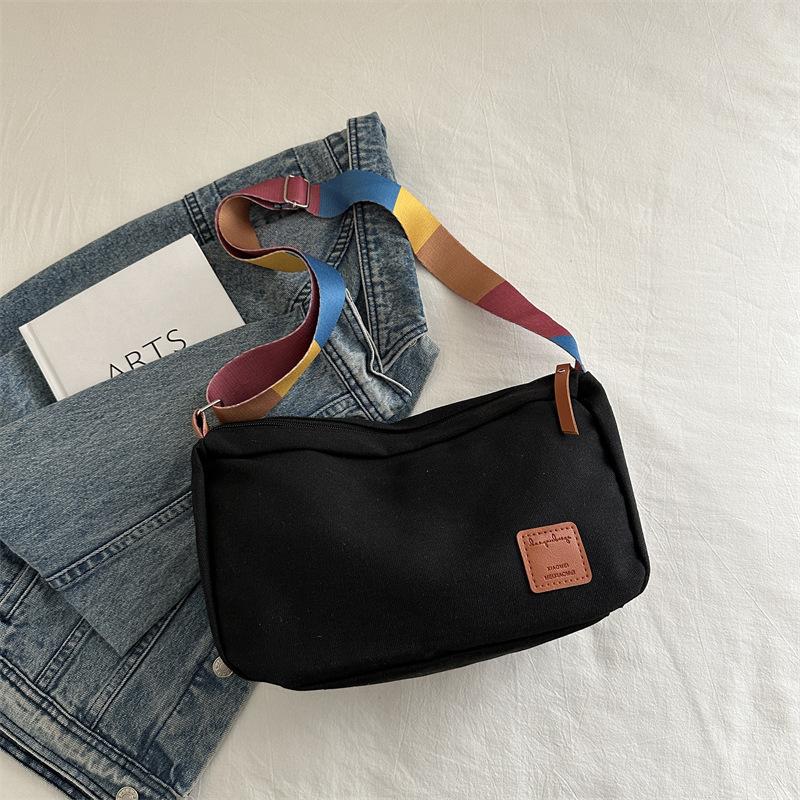 Crossbody Bag Spacious Fashi Messenger Bag Large Capacity Tote Sporty Korean Bag For Shopping Traveling Daily Use