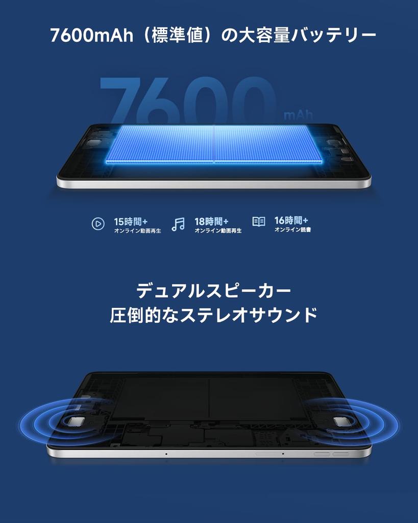 Xiaomi REDMI Pad 2 Graphite 2K 120Hz Refresh 7600mAh Snapdragon 6s 4G Gen MicroSD Card Expandable up to Xiaomi HyperOS Suitable for Japanese Version
