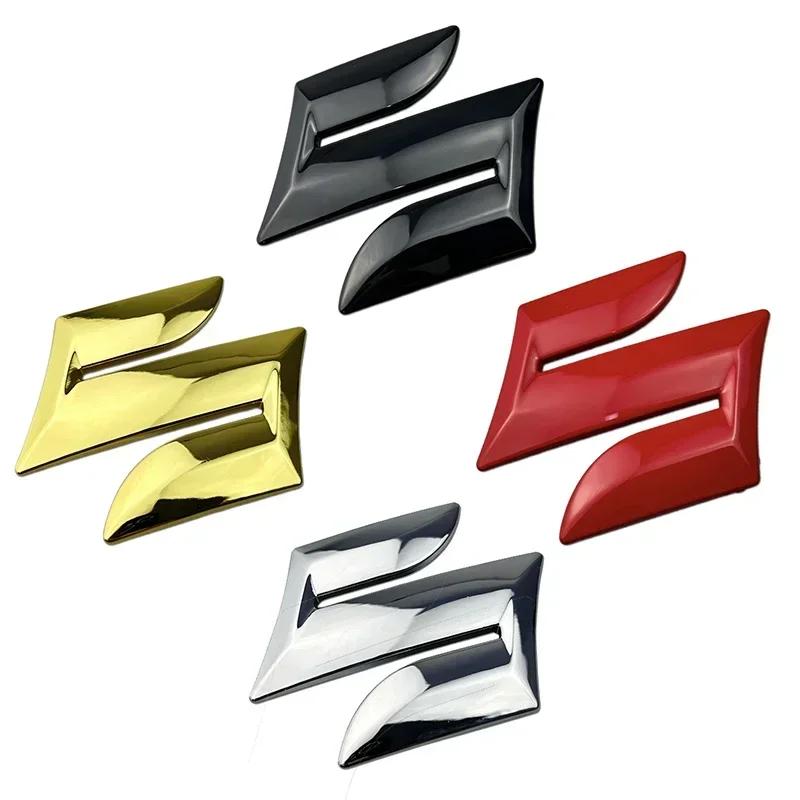 Emblema per Suzuki Alto SX4 Samurai Ignis S Cross Grand Vitara Swift Sport Jimny 8cm Adesivo Logo Stemmi per Bagagliaio Auto Accessori