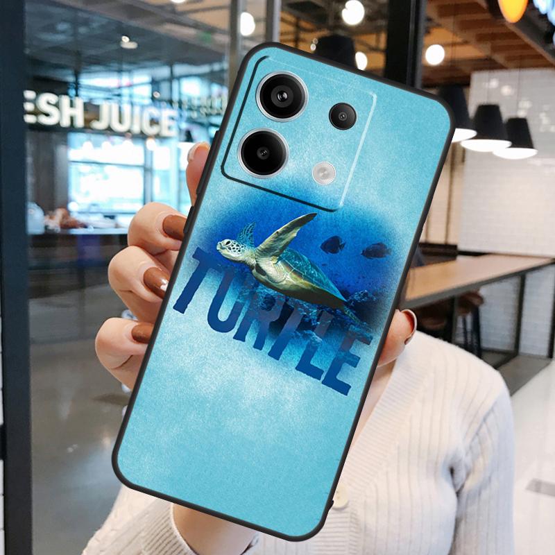 Sea Turtle Case For Xiaomi Redmi Note 15 Pro Plus 10 11 12 13 14 Pro Redmi 15 15C 10C 12C 13C 14C Cover