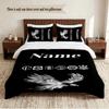 Sport Club Corinthians Paulista Personalized Custom Name 3‑Piece Bedding Set Soft Duvet Cover Set For Bedroom Home Decor