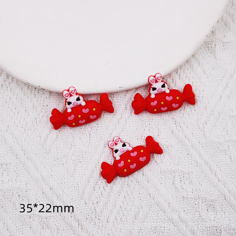 PVC Cartoon Fuwa New Year Lucky Bag Hair Clips - DIY Clothing Accessories