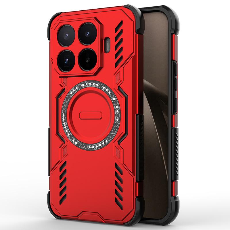 Applicable to Xiaomi 11TPRO butterfly armor magnetic mobile phone case 11TPRO anti-drop heat dissipation note11proplus shell
