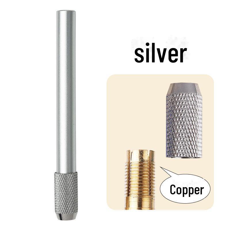 Dobbelt-hodet metall- og treblyantforlenger