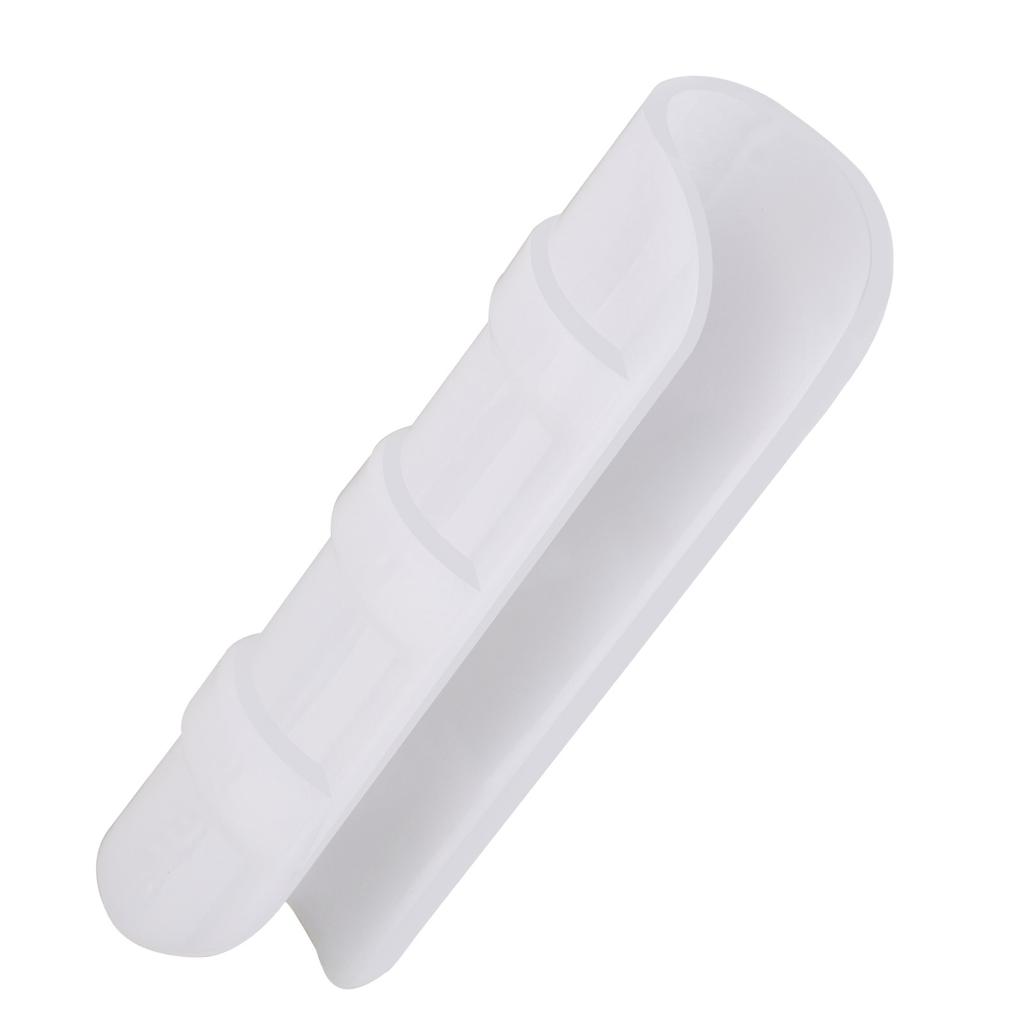 10PCS Greenhouse Film Clips Plastic Snap Clamp for Garden Building Tube White Outer Diameter 32mm