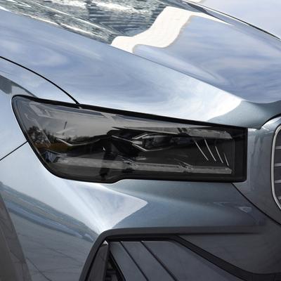 Film de protection pour phares de voiture, 2 pièces, autocollant de décoration noir en TPU pour Geely Monjaro 2022, accessoires