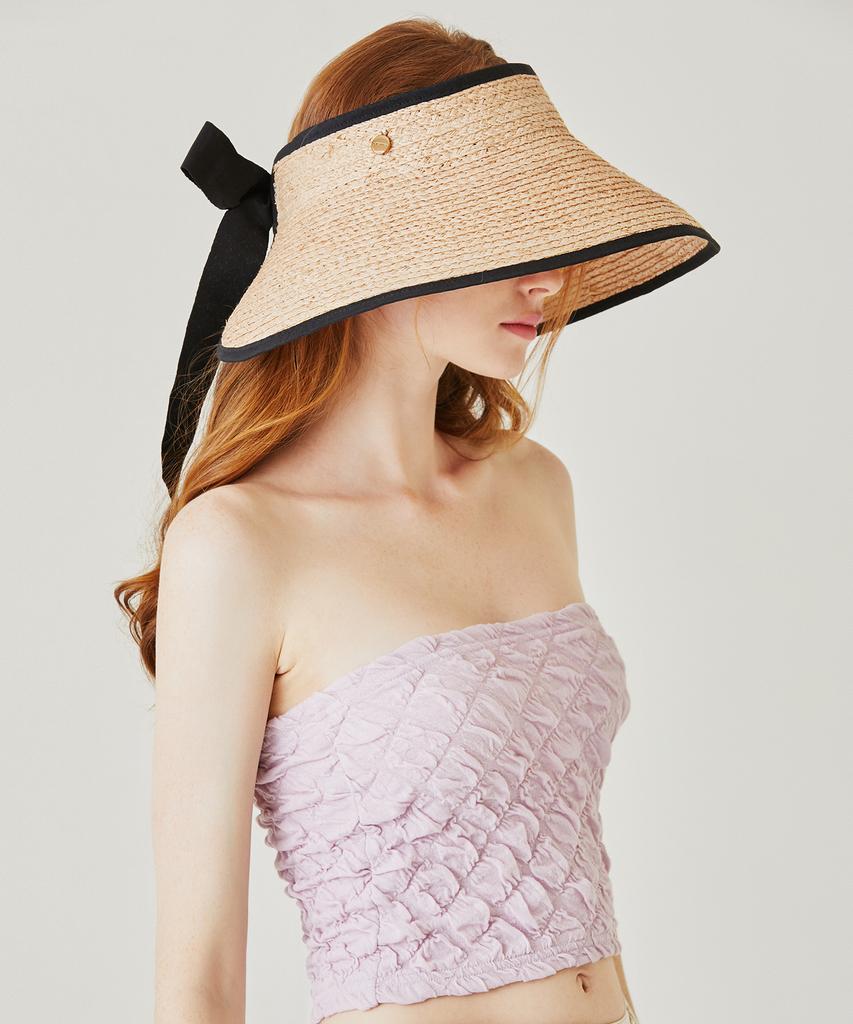 Jeieseutina J.Letter Raffia Sun Cap Be (Jeacem3Bs902Be260)