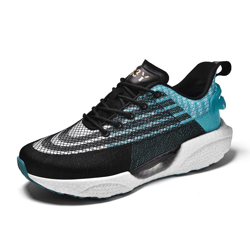 Spring and Autumn Classic Popcorn Trendy Men's Sports Casual Running Shoes Lightweight Large Size Breathable Men's Shoes