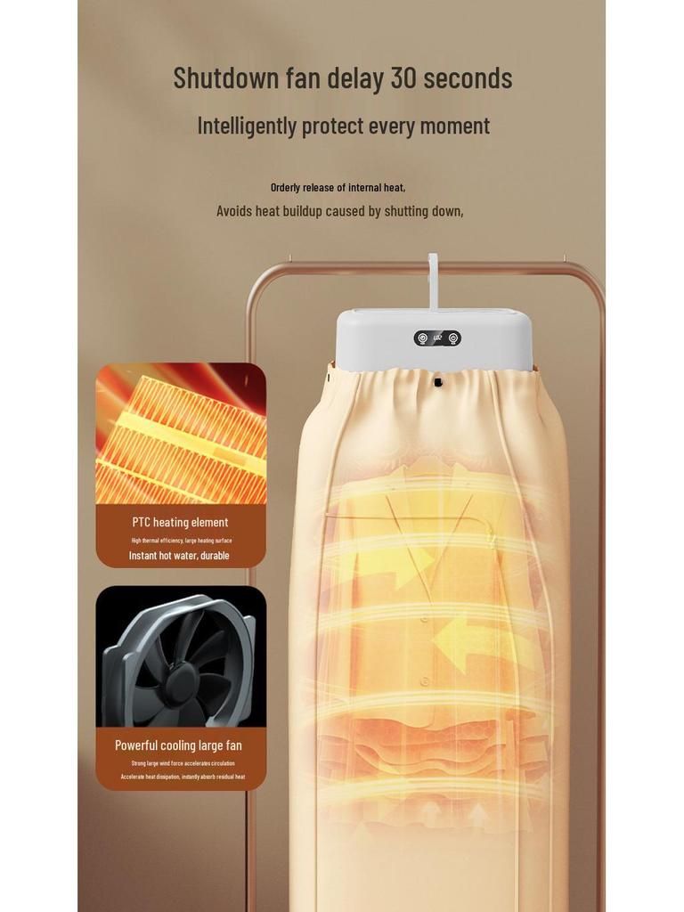 Compact Portable Clothes Dryer for Home and Travel